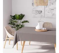 Soleil d'ocre Mantel Antimanchas Alix Rectángular, Marrón, 160 x 270 cm