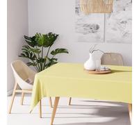 Soleil d'ocre Mantel Antimanchas Alix Rectángular, Verde (Verde Limón), 140 x 300 cm