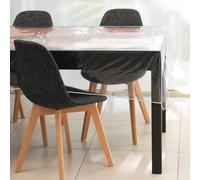 Soleil d'ocre Mantel Cristal, 300 Micras, Rectangular, Transparente, 140 x 300 cm