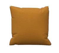 Soleil d'ocre Panama Cojín de algodón, Amarillo (Mostaza), 40 x 40 cm