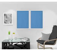 Soleil d'ocre, par de visillos 60X90 Dolly Azul