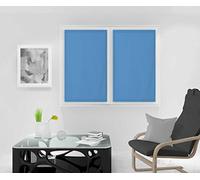 Soleil d'ocre, par de visillos 70X120 cm Dolly Azul