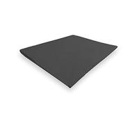 Soleil d'ocre PERCALE Sábana de algodón, Gris (Antracita), 240 x 300 cm