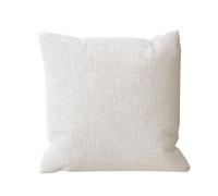 Soleil d'ocre Piedra Cojín de Algodón Reciclado, Gris, 40 x 40 cm