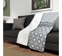 Soleil d'ocre Plaid,120 x 160 cm, azul