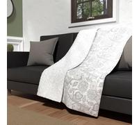 Soleil d'ocre Plaid,120 x 160 cm, gris