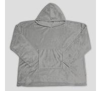 Soleil d'ocre, Poncho Adulte 85 x 118 cm Calin Gris