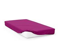 Soleil d'ocre Sábana ajustable para bebé en JERSEY, 60 x 120 cm, Violeta