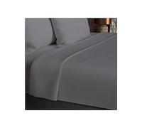 Soleil d'ocre Sábana de algodón 57 hilos, Gris, 260 x 300 cm