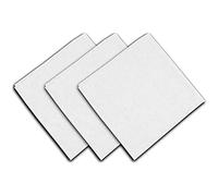 Soleil d'ocre Set de 3 toallas de algodón 45x45 cm Panama, Blanco