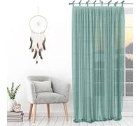 Soleil d'ocre, Cortina con nudos 135x250 cm SPIRIT water green