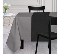 Soleil d'ocre, Venise Chemin de Table, Negro, 40x170 cm