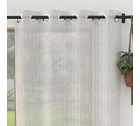 Soleil d'ocre, Visillo con Ojales, Ventana de 280 x 250 cm Bella Plata