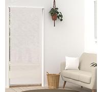 Soleil d'ocre Visillo para Puerta de Ventana Lino, Blanco, 90 x 200 cm