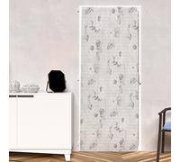 Soleil d'ocre Visillo para Puerta Ventana Paola, Blanco, 90 x 200 cm