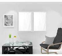 Soleil d'ocre Visillo para Ventana Dolly, Blanco, 70 x 90 cm