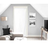 Soleil d'ocre Visillo para Ventana Dolly, Blanco, 90 x 200 cm