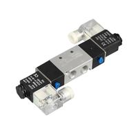 Solenoid Valve Double Headed Double Control 5 Way 2 Position 4V220-08 Power Down Hold Pneumatic Directional Valve(AC110V)