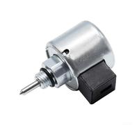 Solenoide de apagado de combustible compatible con 846639 33R877-0032-G1 Válvula de parada de motor cortacésped tractor excavadora 12V latón