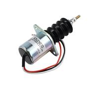 Solenoide de apagado de combustible de 12 V AM124382 AM116779 P610-A64V12 compatible con John Deere Compact Tractor 655 755 756 855 856 955 54G 624G 644G Minicargadora 4475 5575 6675