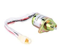 Solenoide de apagado de combustible de 12 V, válvula de apagado de solenoide de apagado de combustible 119653-77950 de repuesto para motor 4TNV94L-SFN 4TNV98L-SFN