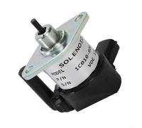 Solenoide de apagado de combustible de repuesto de 12 V para Kubota 1C01060015 1C01060016 1C01060017 compatible con modelos de motor M105S M9000 M6800 M8540 M9540