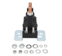 Solenoide de arranque 150A, bobina de latón, carcasa ABS de alta potencia, relé de cortacésped para automóvil (12V)