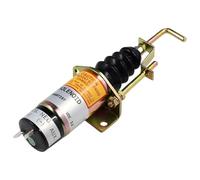 Solenoide de cierre de combustible 1502-12C7U2B2S1 366-07197 SA-3405T Compatible con solenoide de combustible con soporte 2