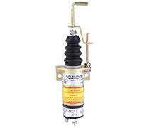 Solenoide de cierre de Gearwell, válvula de corte de solenoide de parada de 12 V 366-07197 SA-3405T para control de del motor del generador eléctrico