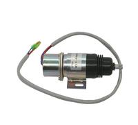 Solenoide de corte de combustible Solenoide de apagado de combustible MV2-17A (24 V) 894453-3411, compatible con motores Hitachi e Isuzu. Válvula de Cierre