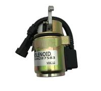 Solenoide de corte de combustible Solenoide de corte de combustible de 12 V 04287583 04287116 04102390, compatible con motores Deutz 1011 2011. Válvula de Cierre
