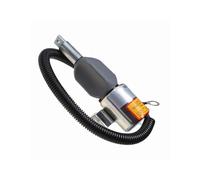 Solenoide de corte de combustible Solenoide de corte de combustible de 12 V 1753ES 1700-4069 1700-4061, compatible con el solenoide de control del acelerador Takeuchi TL140 Válvula de Cierre