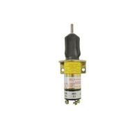 Solenoide de corte de combustible Solenoide de corte de combustible diésel de 24 V con válvula magnética 1504-24C2U1B1S1 1500-2057 compatible con motor Solenoide de parada
