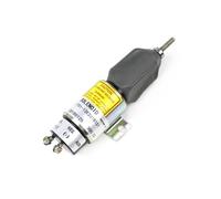 Solenoide de corte de combustible Válvula solenoide de corte de combustible 1751-12E2U1B1S1 de 12 V, compatible con Genie S40, S45, S60, S65, S80, S85, Z45, Z51, Z60 y Z80. Parada de Corte