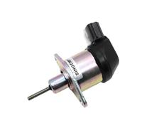 Solenoide de corte de combustible Válvula solenoide de parada de 12 V 1G77260010 1G772-60014 1G772-60012 compatible con Kubota V2607 V3300 V3600 V3307 SVL75 M6040DTC M7040DT Solenoide de parada