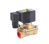 Solenoide de líquido de latón, DN10, DN15, DN20, DN25, DN32, DN40, DN50, IP65, impermeable, normalmente cerrado, normalmente abierto.(24vac-normally Closed,DN40)