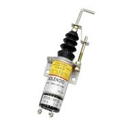 Solenoide de parada de combustible de bobina de acero inoxidable de 12 V SA-3405T 366-07197, piezas de motor diésel(366-07197 12V)