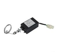 Solenoide de parada de generador diésel de 12 V XHQ-PT para válvula PT, ajustador eléctrico del acelerador resistente a altas temperaturas, válvula de apagado automotriz de 23 cm