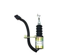 Solenoide de parada de motor diésel de SA-3742-24 24V Solenoide de apagado de combustible de SA-3742-12 12V for gobernador RSV y(12V)