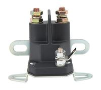 Solenoide de relé de arranque 1751569, 3 polos, 12 V; repuesto de solenoide de arranque del motor para ARIENS 03057700 y 3057700; compatible con HUSTLER, BAD BOY, Murray y