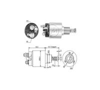 ERA ZM676 Solenoide de arranque