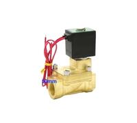 Solenoide piloto neumático de latón de baja presión de 2 vías PX-50, puerto G2", orificio de 0,5-7 bar, bobina de 50 mm W11011(AC220V)