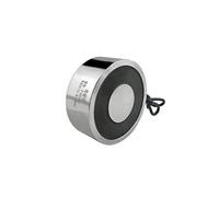 solenoide redondo P100/40 2000N 240KG electroimán solenoide 12V DC imán de retención eléctrico elevación DC24V 100 * 40mm