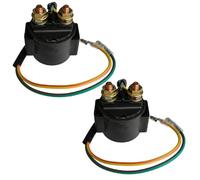 Solenoide Relé De Arranque Motocicleta Solenoide Encendido para para CB360 para CB750 C70 NH80MD ATC125M CH125 Elite ATC250SX Interruptor Relés De Arranque(2 Piezas)