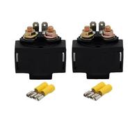 Solenoide Relés Relé Arranque Motocicleta para Kawasaki para ZR400 para ZR550 para ZR750 para Ninja 1000R KVF750 Brute Force Interruptor Intermitentes Solenoide Arranque Interruptor(2 Piezas)