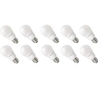 SOLER 10 x lámparas/bulbo LED/tornillo de culto E27 / Economía de energía 9W para 60 W / 1001 LM / 220-240V / White cálido 2800k / 15000 horas de vida