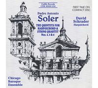 Soler, a. - Padre Antonio Soler Quintets N 4, 5, 6