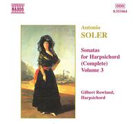Rowland,Gilbert - Sonatas For Harpsichord /vol.3