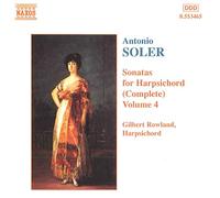 Rowland,Gilbert - Sonates pour clavecin Vol.4