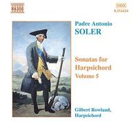 Rowland,Gilbert - Sonates pour Clavecin, Vol.5